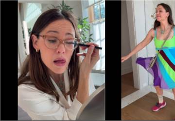 Jennifer Garner celebra Halloween com fantasia de sua personagem em 