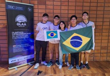 Brasileiros ganham medalhas em Olimpíada de Astronomia e Astronáutica