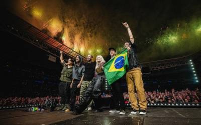 Linkin Park consolida força no Brasil com show potente e recheado de hits