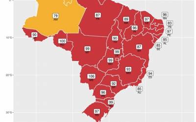 Boletim da Fiocruz indica alta de casos de covid-19 no país